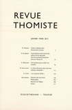 Philippe-Marie Margelidon - Revue Thomiste - N° 1/2013.