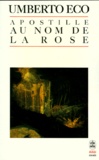 Umberto Eco - Apostille au "Nom de la rose".