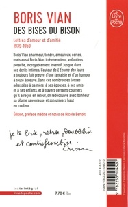 Des bises du Bison. Lettres d'amour, 1939-1959