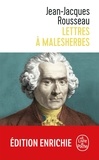 Jean-Jacques Rousseau - Lettres à Malesherbes.