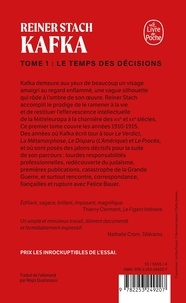 Kafka. Tome 1, Le temps des décisions