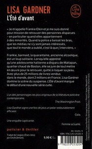 L'été d'avant
