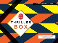 Frédéric Viguier et Camilla Grebe - Thriller Box - Contient 3 romans : Aveu de faiblesse ; Un cri sous la glace ; Toxique. Avec 1 marque page, 1 bloc de feuilles, 1 sachet de thé.