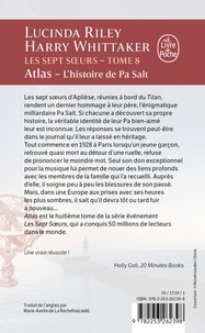 Les sept soeurs Tome 8 Atlas. L'Histoire de Pa Salt