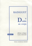 Nadia Odouard - Raymond Radiguet - Le Diable au corps, édition critique.