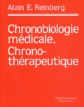 Alain-E Reinberg - Chronobiologie médicale, chronothérapeutique.