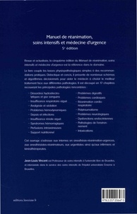 Le manuel de réanimation, soins intensifs et médecine d'urgence 5e édition