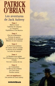 Patrick O'Brian - Les aventures de Jack Aubrey  : Coffret en 5 volumes : Tomes 1 à 5 - Avec Les navires de Jack Aubrey.