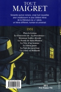 Tout Maigret Tome 1 1931