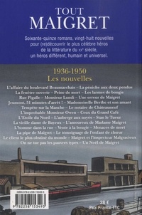 Tout Maigret Tome 10 1936-1950. Les nouvelles