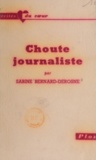 Sabine Bernard-Derosne - Choute journaliste.