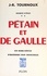 Jean-Raymond Tournoux - Secrets d'État (2). Pétain et de Gaulle - Avec 29 illustrations hors-texte.