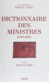  Yvert - Dictionnaire des ministres - De 1789 à 1989.