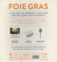 Foie gras. Le livre des meilleures recettes - Coffret avec 1 livre de recettes, 1 terrine et 1 thermomètre de cuisson