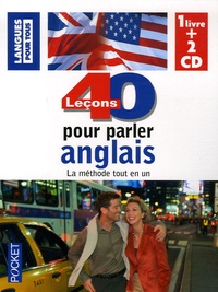 Michel Marcheteau et Jean-Pierre Berman - 40 leçons pour parler anglais. 2 CD audio