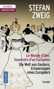 Stefan Zweig - Le monde d'hier, Souvenirs d'un Européen (extraits).