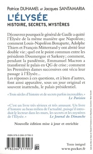 L'Elysée. Histoire, secrets, mystères  Edition 2022