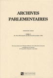 Marie-Claude Baron et Corinne Gomez-Le Chevanton - Archives parlementaires de 1787 à 1860 - Tome 101, Du 19 au 30 brumaire An III (9 au 20 novembre 1794).