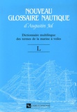Augustin Jal - Nouveau Glossaire Nautique (L) - Dictionnaire multilingue des termes de la marine à voile.