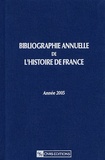 Claude Ghiati et Isabelle Havelange - Bibliographie annuelle de l'histoire de France - Du cinquième siècle à 1958.