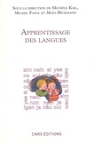 Michèle Kail et Michel Fayol - Apprentissage des langues.
