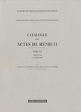 Marie-Noëlle Baudouin-Matuszek et Roseline Claerr - Catalogue des actes de Henri II - Tome 7, année 1553, n° 12358-15042.