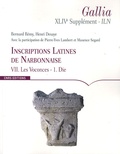 Bernard Rémy et Henri Desaye - Inscriptions latines de Narbonnaise (ILN) - Volume 7, Les Voconces Tome 1, Die.