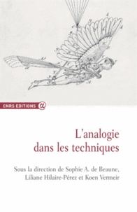 Liliane Hilaire-Pérez et Sophie-A de Beaune - L'analogie dans les techniques.