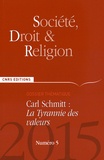 Thierry Rambaud - Société, droit et religion N° 5/2015 : Carl Schmitt : La Tyrannie des valeurs.