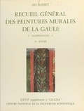  Barbet - Recueil général des peintures murales de la Gaule.