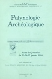 Josette Renault-Miskovsky et  Bui-Thi-Maï - Palynologie archéologique - Actes des Journées des 25-27 janvier 1984.