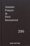  CNRS - Annuaire français de droit international - Tome 62.
