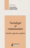  Collectif - Sociologie et connaissance - Nouvelles approches cognitives, [journées annuelles de la Société française de sociologie, Paris Sorbonne, 5 et 6 octobre 1995].