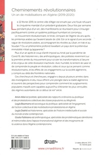 Cheminements révolutionnaires. Un an de mobilisations en Algérie (2019-2020)