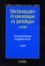 Christian Laroche et Jacques Spindler - Dictionnaire Economique Et Juridique : Economic And Legal Dictionary. 4eme Edition.