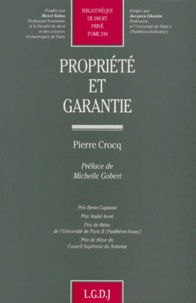 Pierre Crocq - Propriété et garantie.