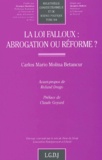 Carlos-Mario Molina Betancur - La Loi Falloux : Abrogation Ou Reforme ?.