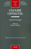 Laurence Fin-Langer - L'Equilibre Contractuel.