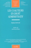 Hafida Belrhali-Bernard - Les coauteurs en droit administratif.