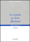 Michel Pédamon - Le contrat en droit allemand.