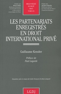 Guillaume Kessler - Les partenariats enregistrés en droit international privé.