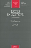 David Bakouche - L'excès en droit civil.