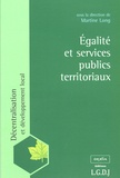 Martine Long - Egalité et services publics territoriaux.