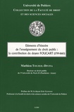 Mathieu Touzeil-Divina - Eléments d'histoire de l'enseignement du droit public : la contribution du doyen Foucart (1799-1860).