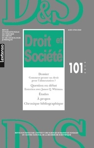  LGDJ - Droit et Société N° 101, 2019 : .