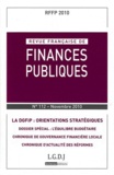 Michel Bouvier et Marie-Christine Esclassan - Revue française de finances publiques N° 112, novembre 201 : La DGFiP : Orientations stratégiques.
