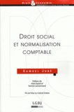 Samuel Jubé - Droit social et normalisation comptable.