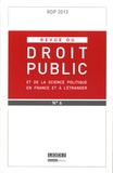 Christophe Roux et Christophe Parent - Revue du droit public N° 6, Novembre-décembre 2013 : .