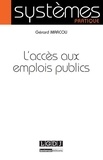 Gérard Marcou - L'accès aux emplois publics.