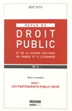 Stéphane Braconnier - Revue du droit public N° 3, Mai-juin 2015 : Les partenariats public-privé.